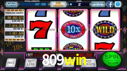 Descubra o Mundo do Cassino Online com 809win
